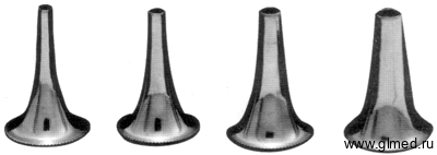 Воронка ушная никелированная № 1. П-39-100-1