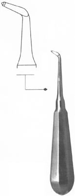 Элеватор зубной для разрушения межкорневых перегородок № 1Р. Вр-Э-52