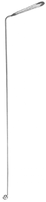 Ложка для взятия соскоба со слизистой прямой кишки, односторонняя. Вр-Л-63