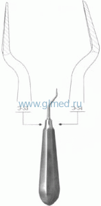 Элеватор зубной штыковидный медиальный № 1М. Вр-Э-53
