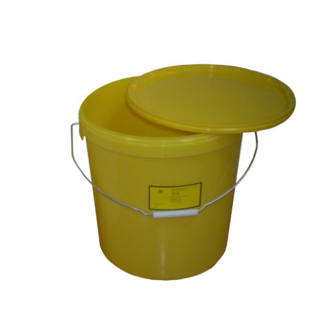 Бак для сбора отходов желтый, 20литров. 789