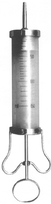 Шприц для промывания полостей с силиконовым кольцом на поршне 100-150 см3 с двойной шкалой, Жане. Вр-Ш-712
