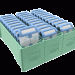 Кассетница с комплектом пеналов (10 шт.) для хранения лекарственных препаратов.. Кассетница-КРОНТ-компл